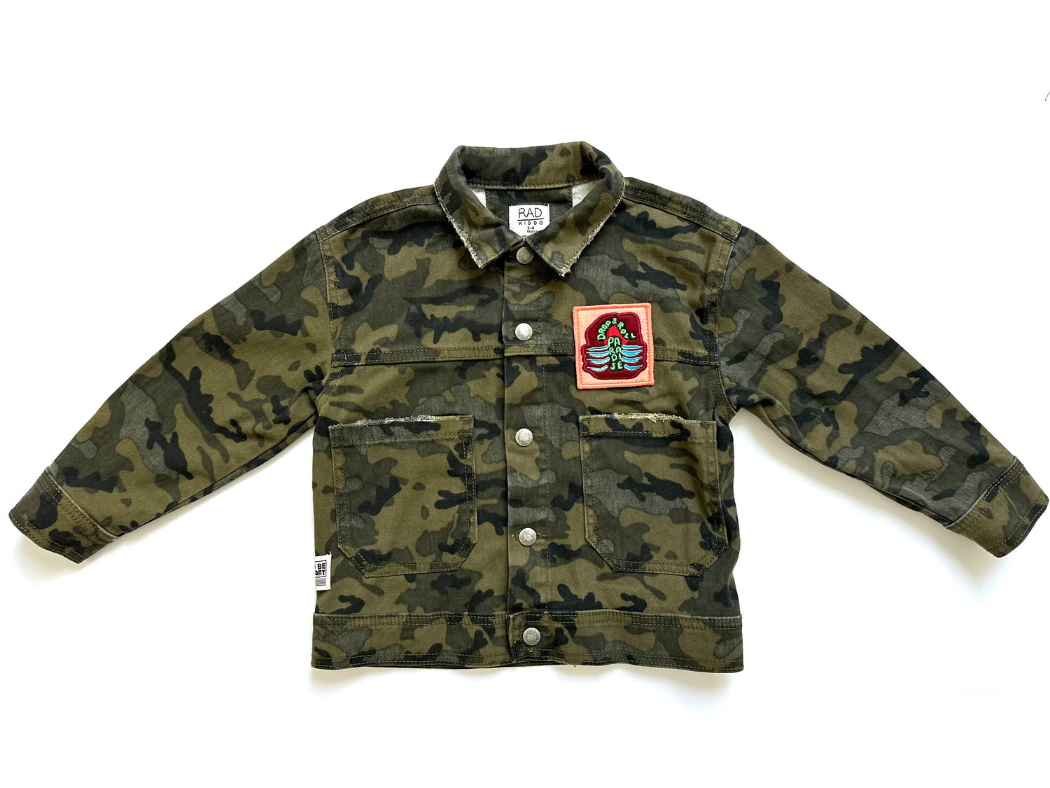 CHAQUETA CAMUFLADA PARADISE