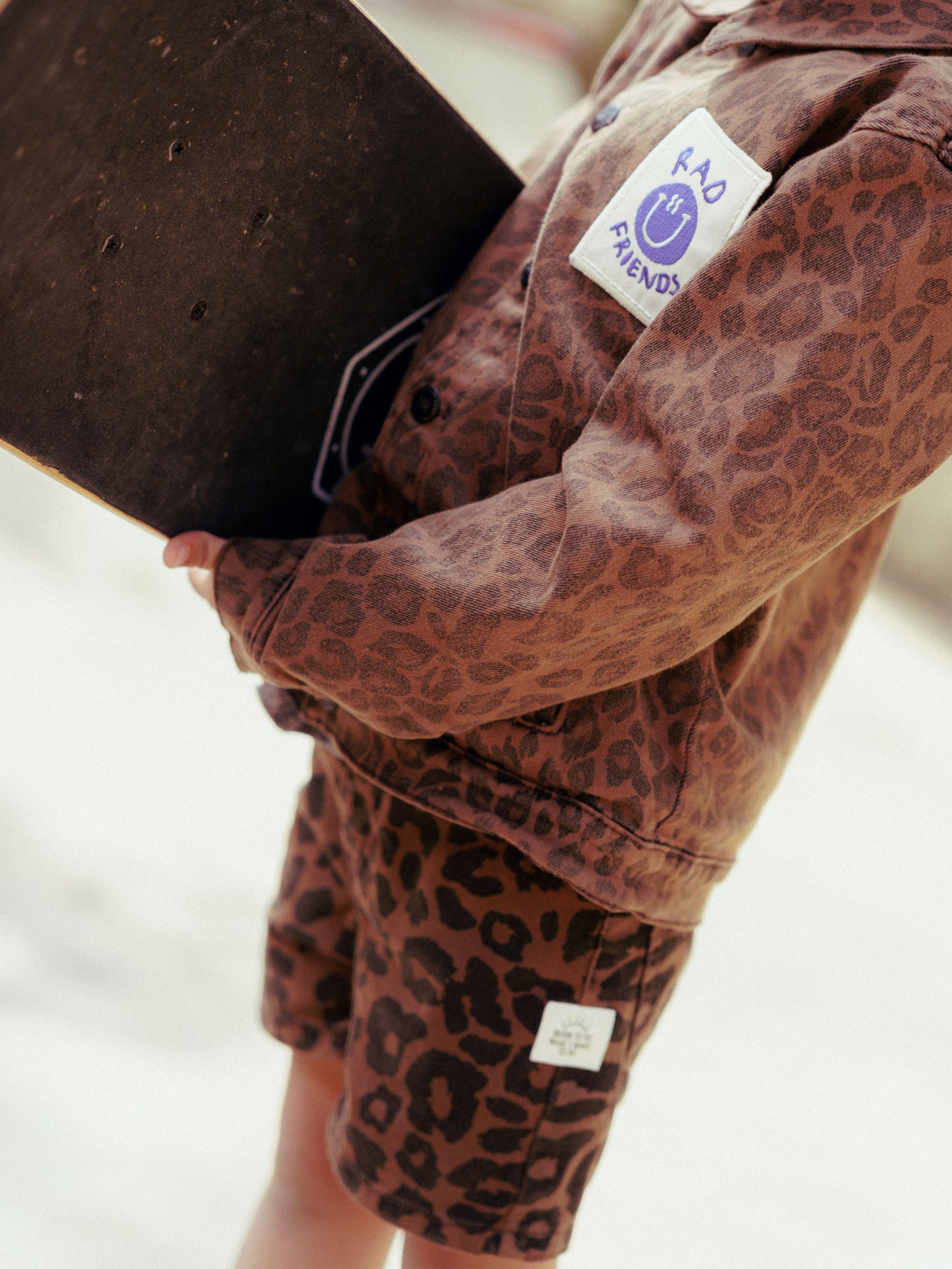 Animal Print Shorts